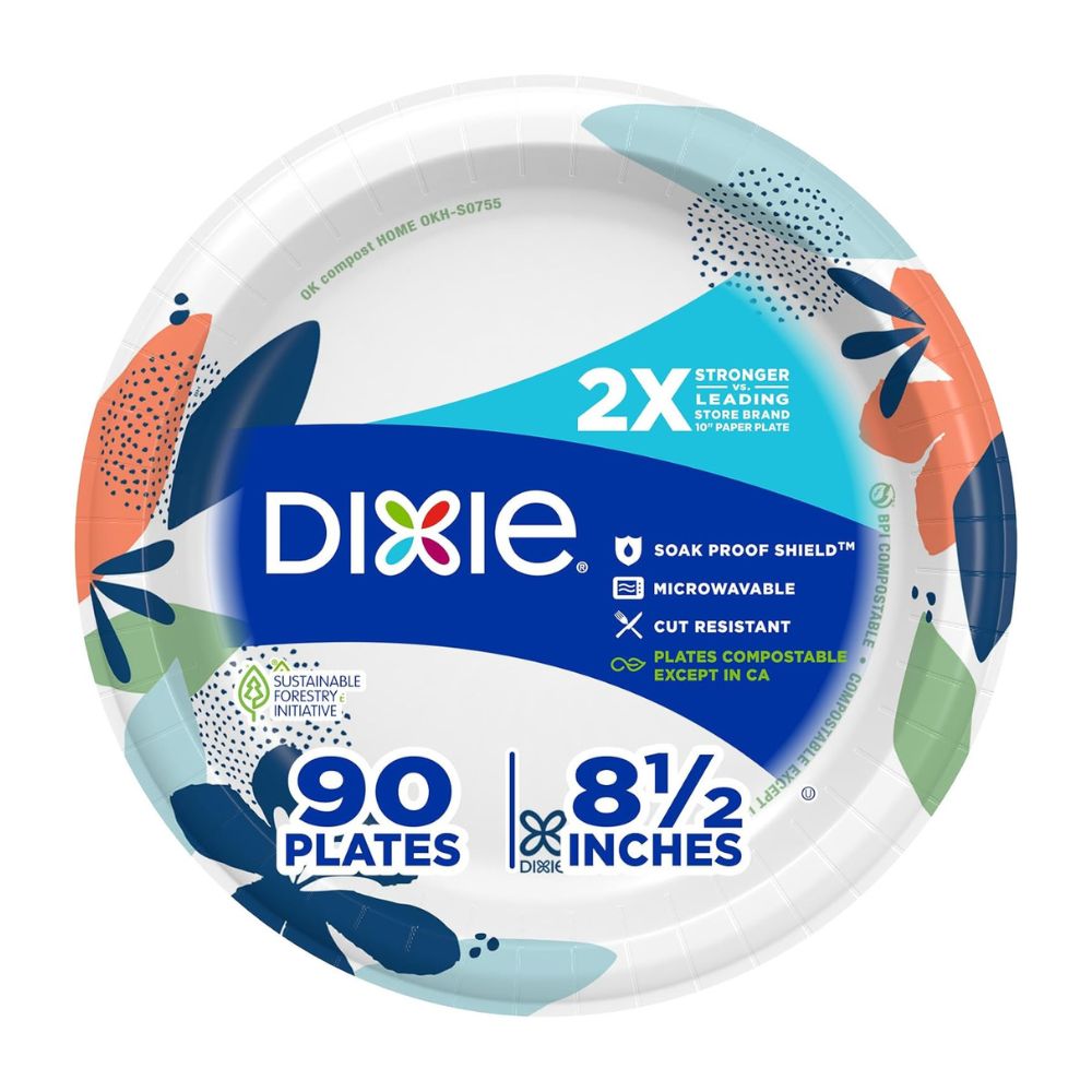 Dixie Medium Paper Plates