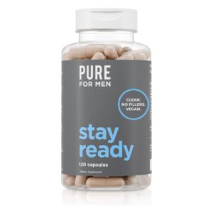 Pure for Men Original Vegan Cleanliness Stay Ready Fiber Supplement