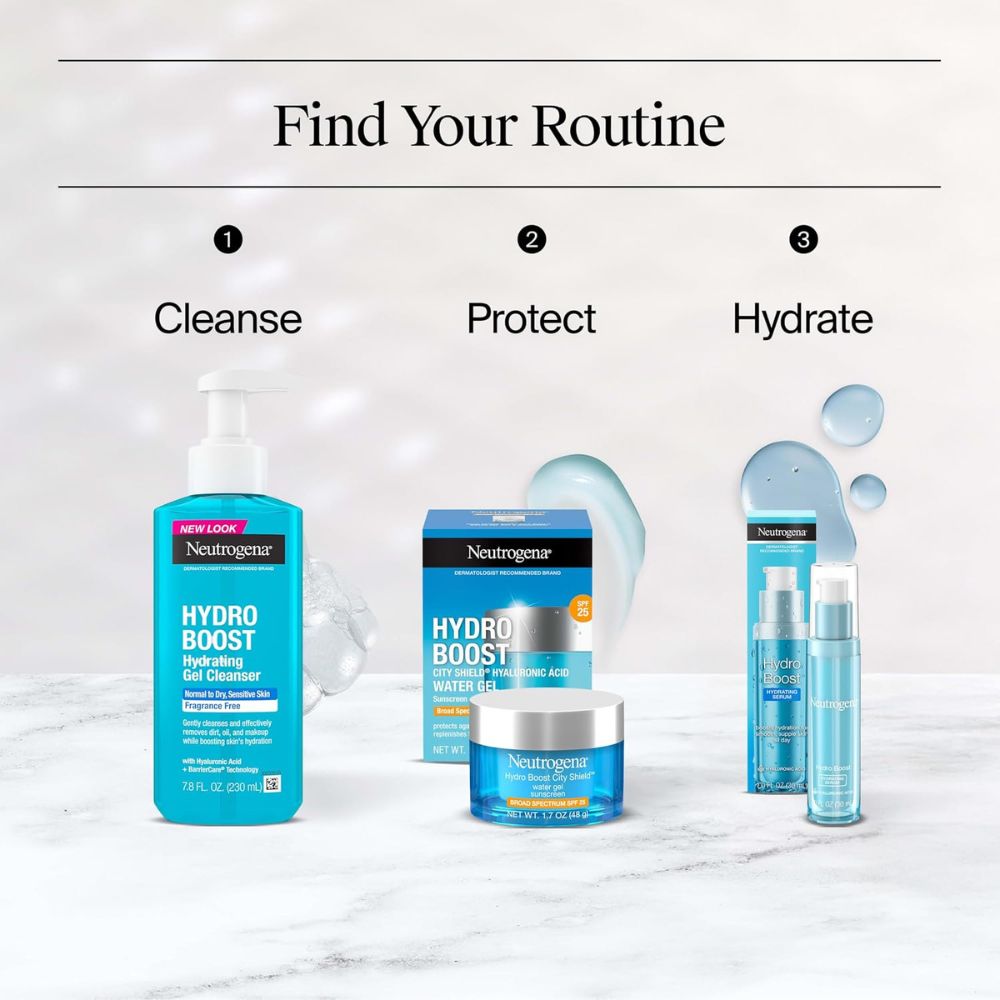 Neutrogena Hydro Boost City Shield Water Gel Face Moisturizer - Image 7