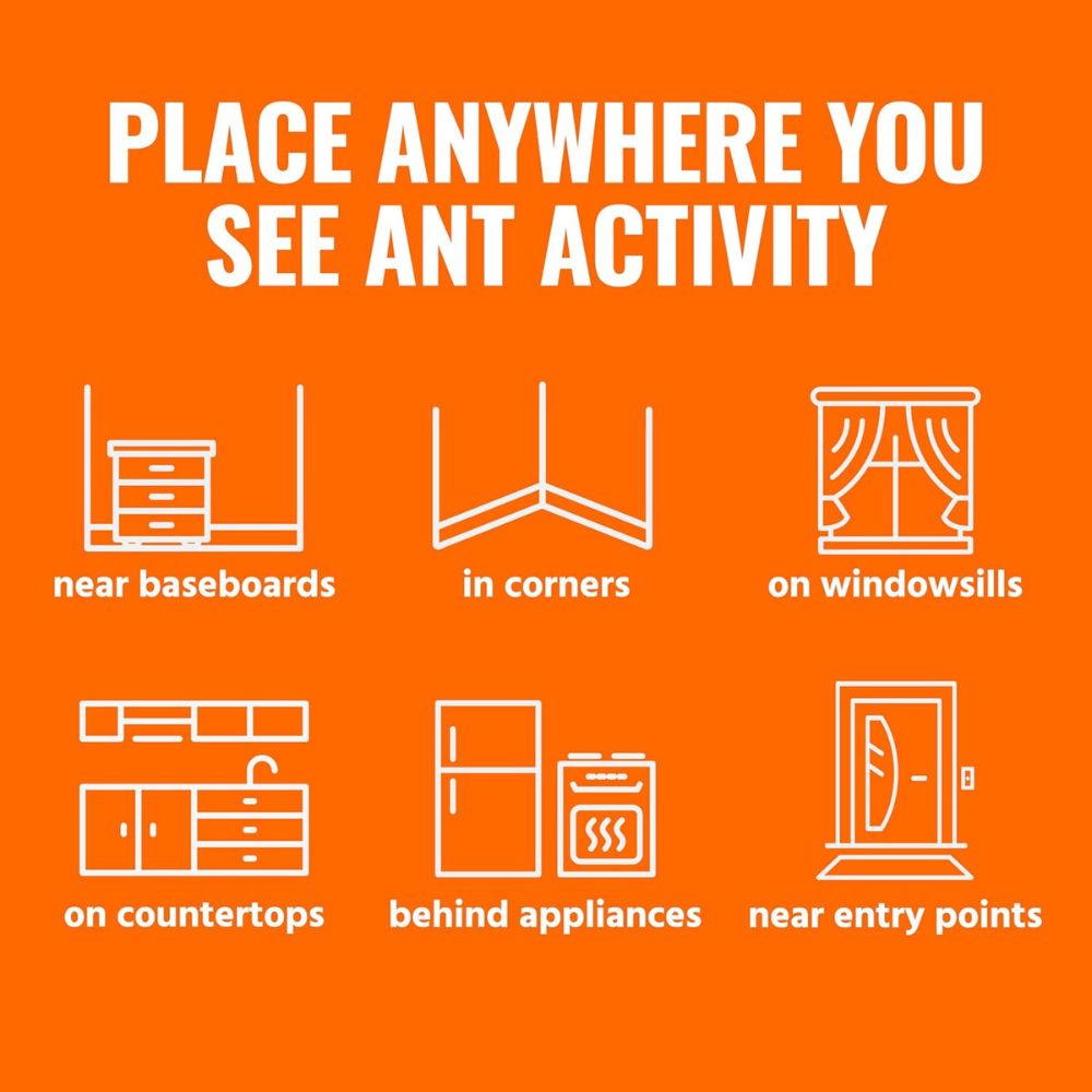 place anywhere you see ant activity