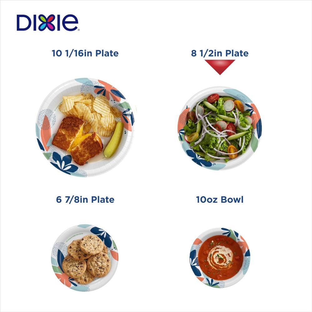 Dixie Medium Paper Plates - Image 5